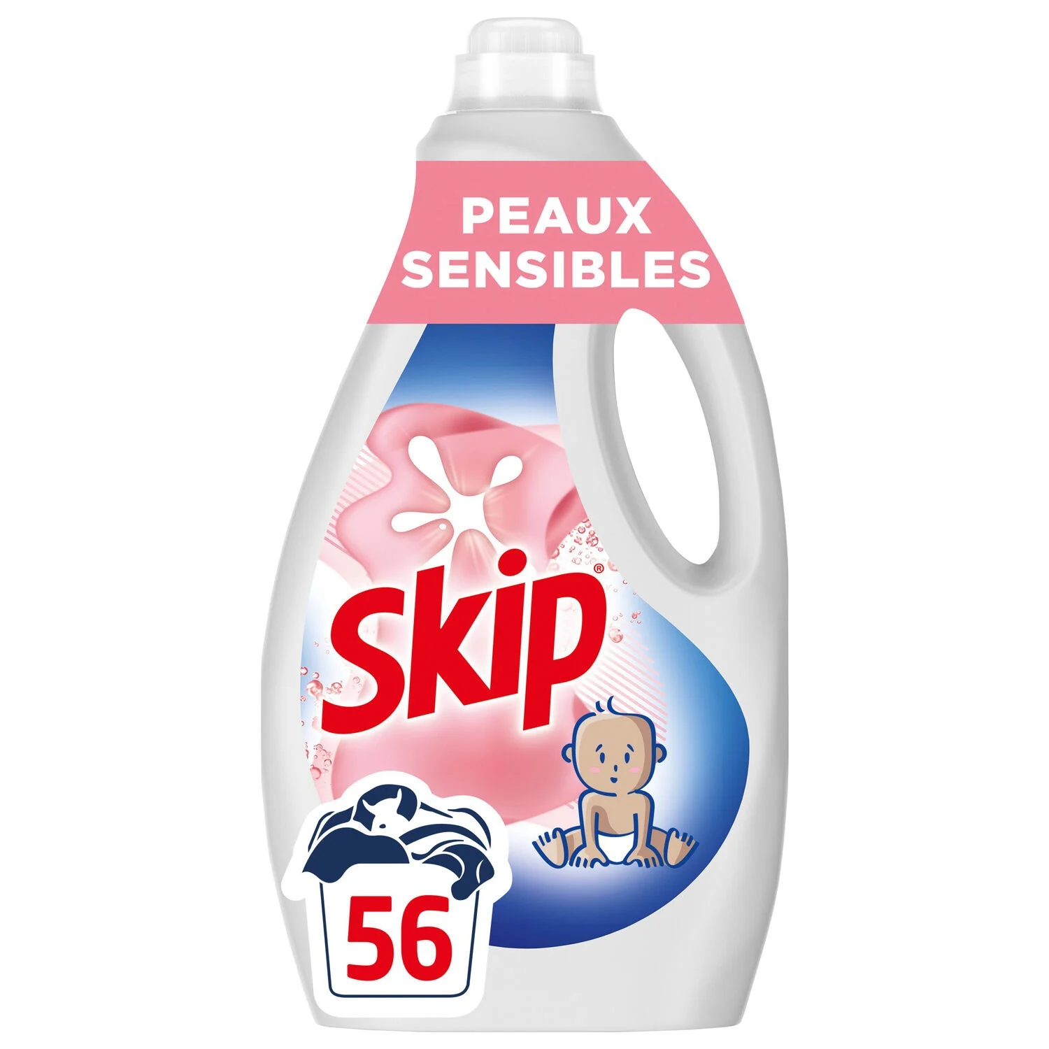 Sensitive Liquid Detergent for Sensitive Skin & Babies 2.52L - SKIP