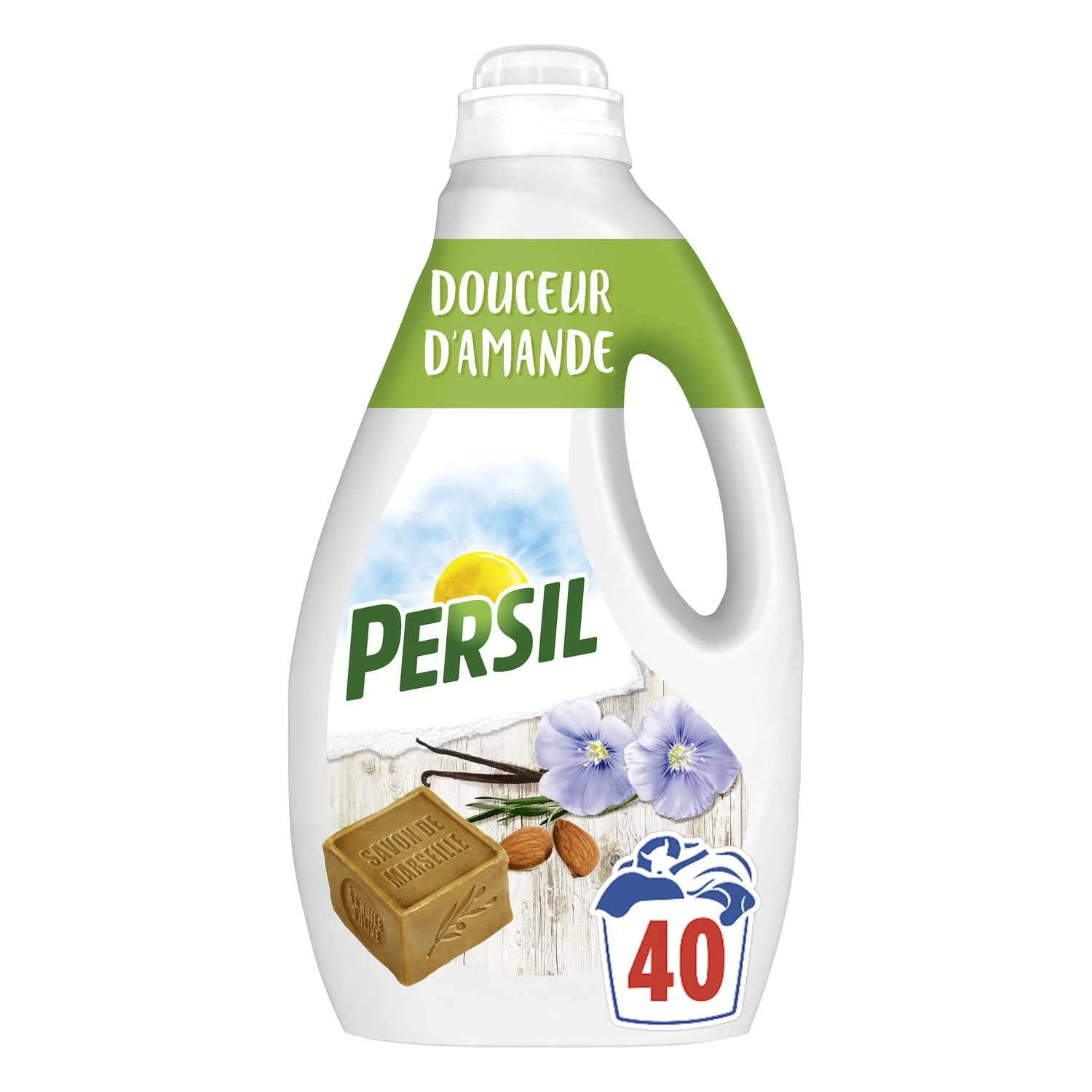 Liquid almond liquid with natural vanilla extracts 1.8l - PERSIL