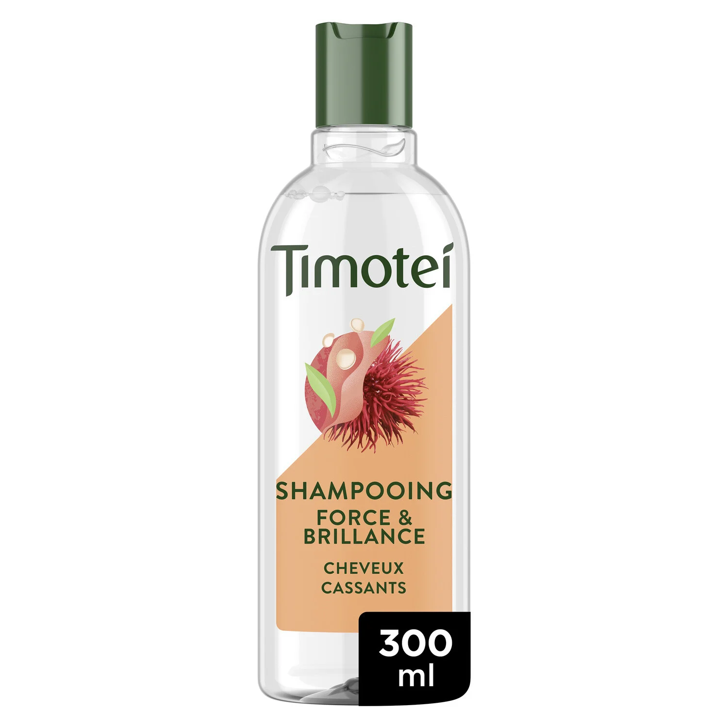 Silicone-Free Strength And Shine Shampoo With Castor Oil 300ml - Timotei