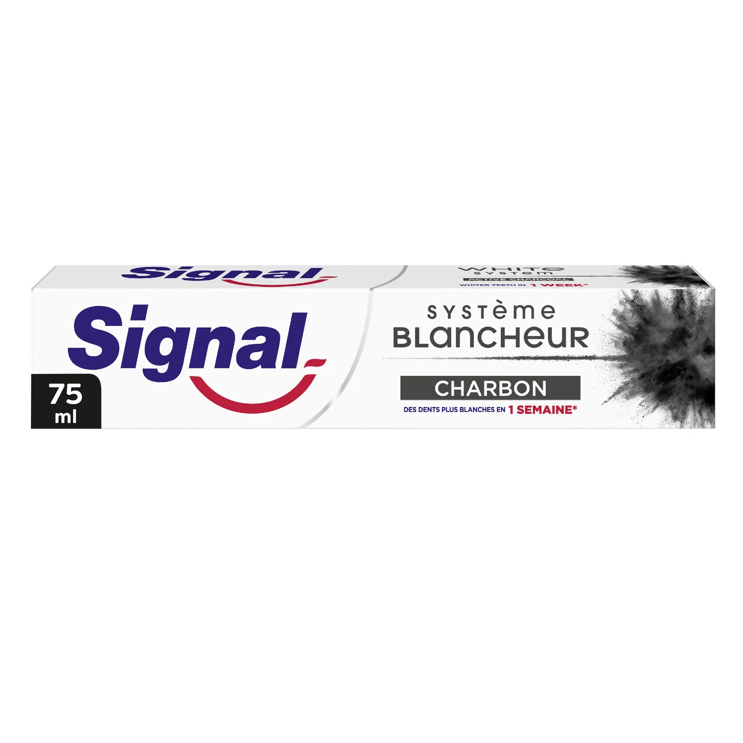 Dentifrice Système Blancheur Charbon 75ml - Signal