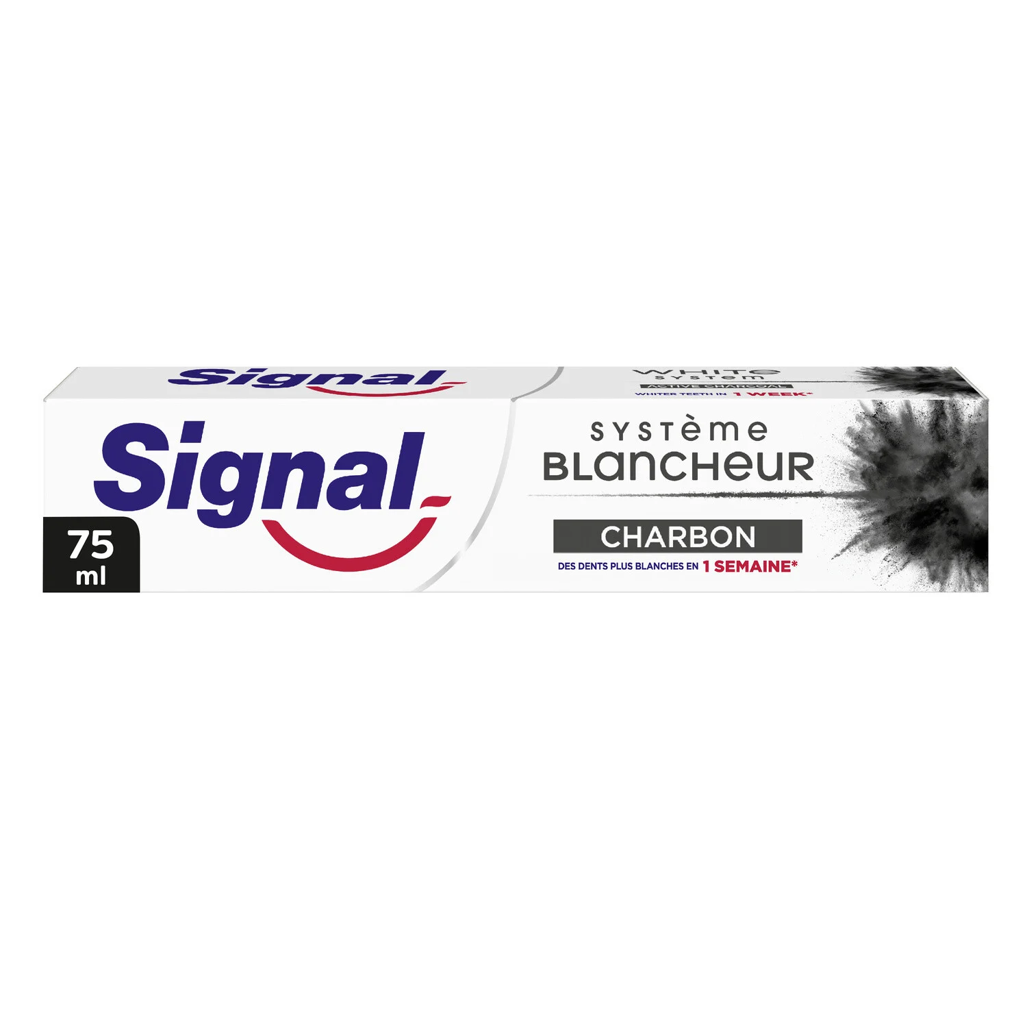 Dentifricio al carbone sbiancante 75ml - Signal