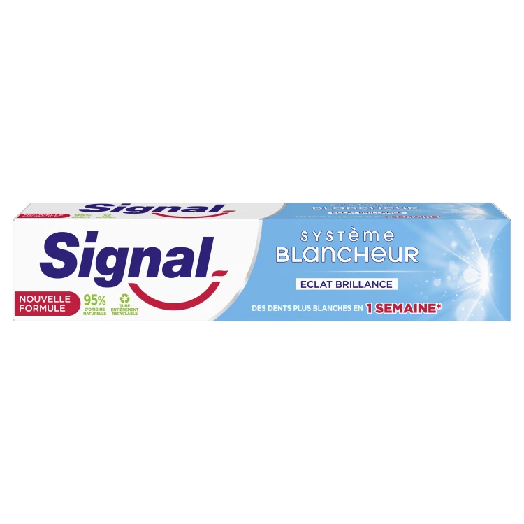 معجون أسنان لتبييض وتألق نظام 75 مل - Signal