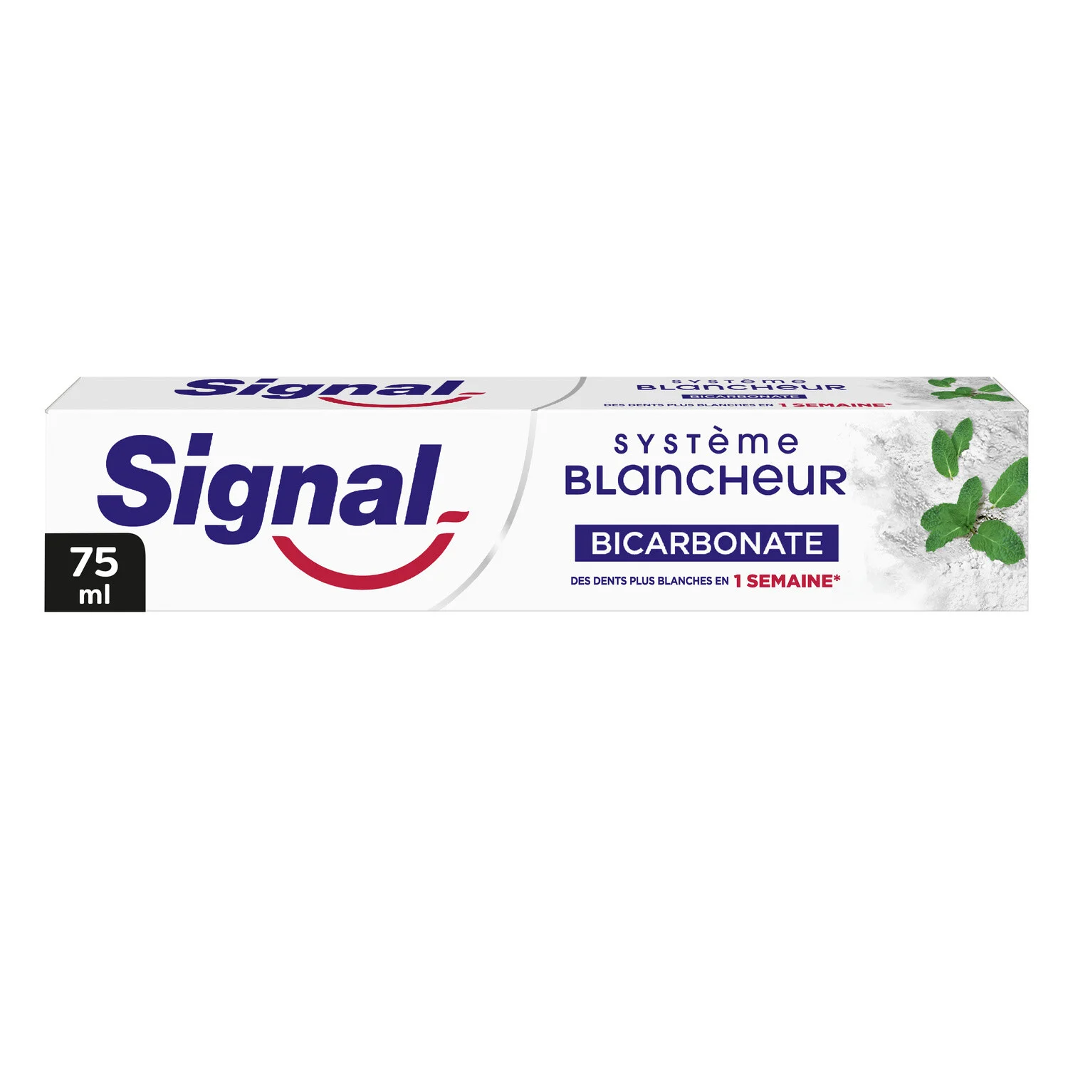 Dentifrice Système Blancheur Bicarbonate 75ml - Signal
