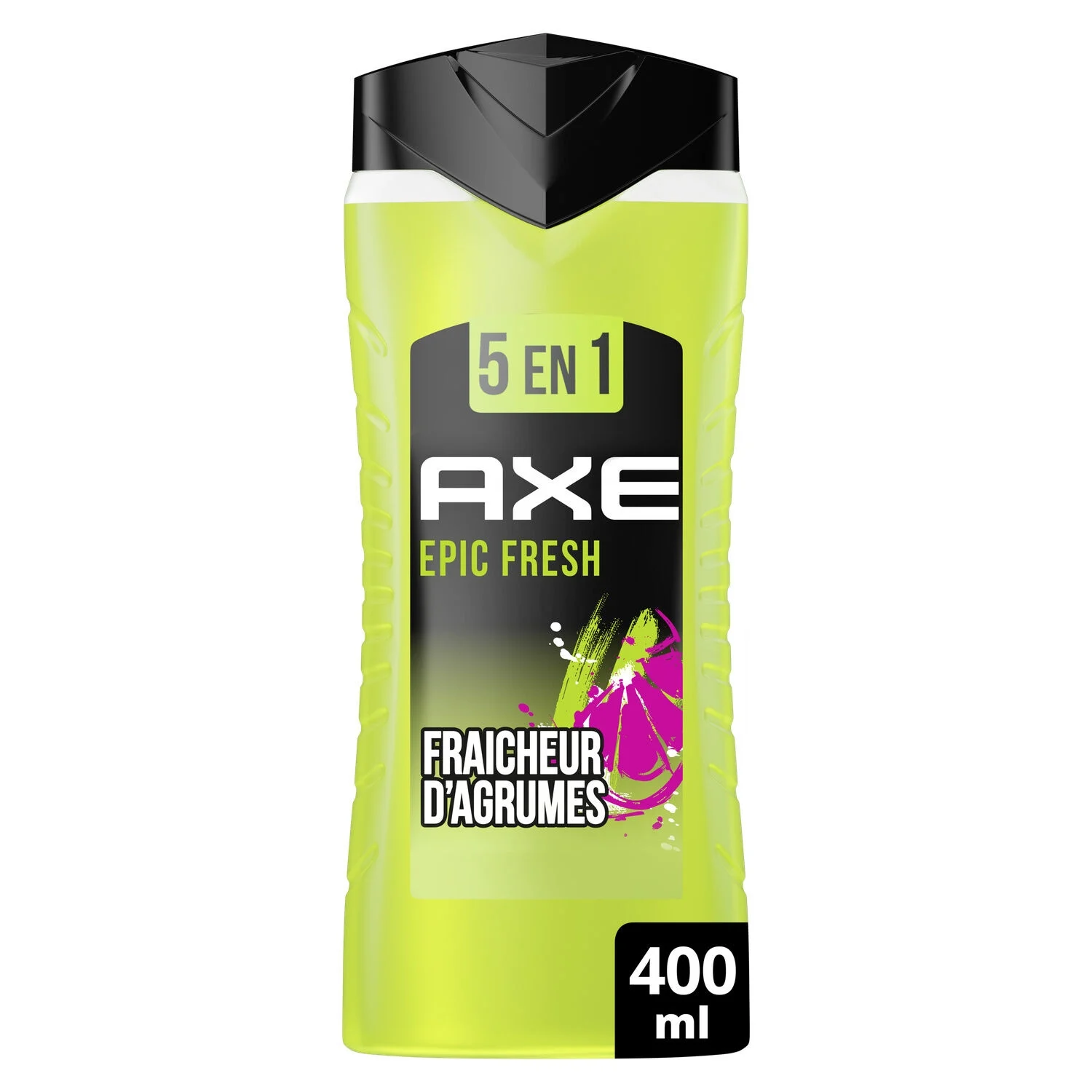 Gel douche homme 5en1 epic safi 400ml - Axe