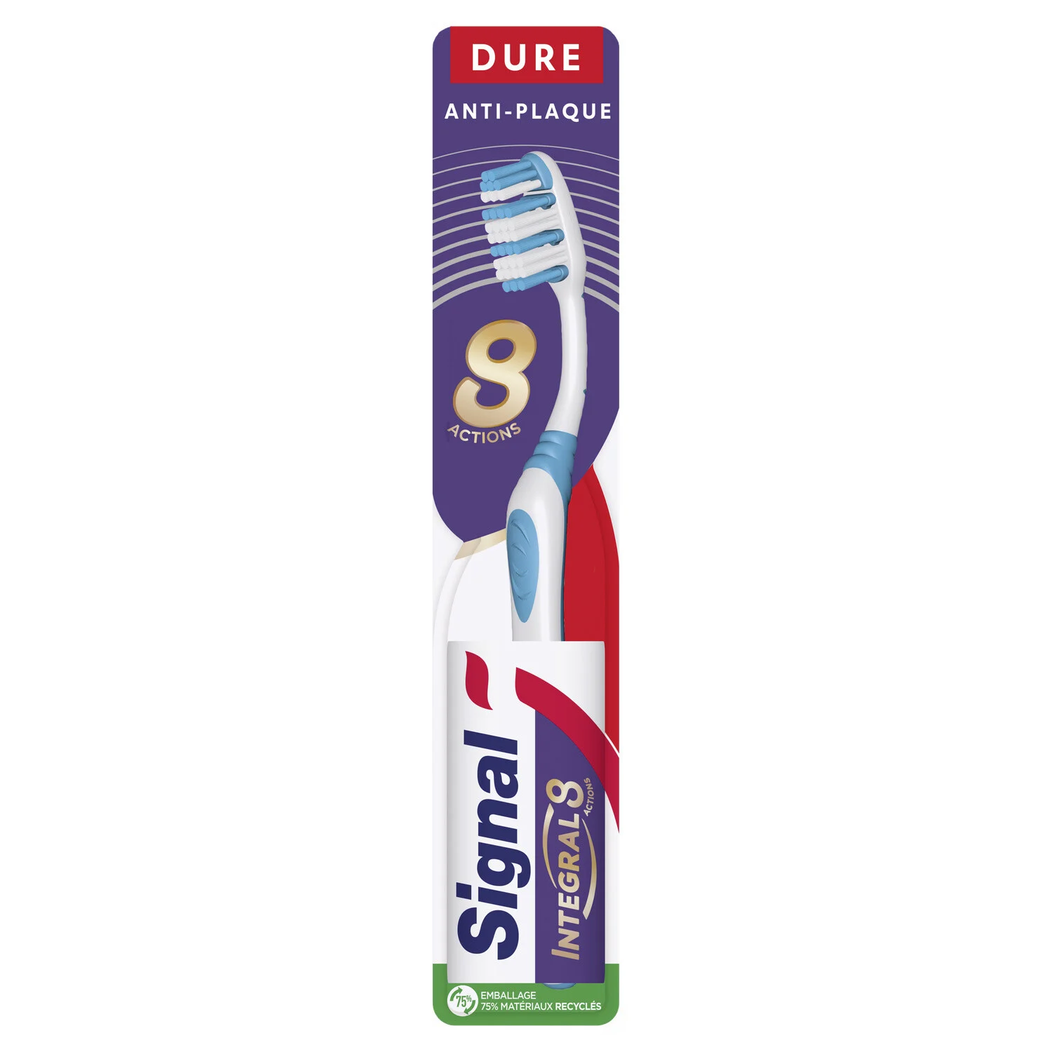 Integral 8 Complete Care Hard Toothbrush - Signal