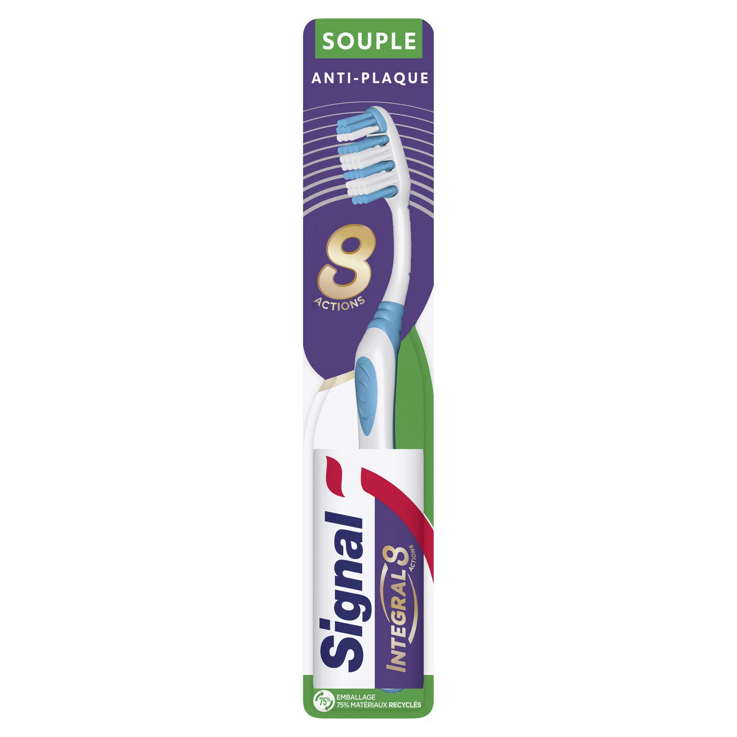 Brosse à Dents Integral 8 Soin Complet Souple - Signal