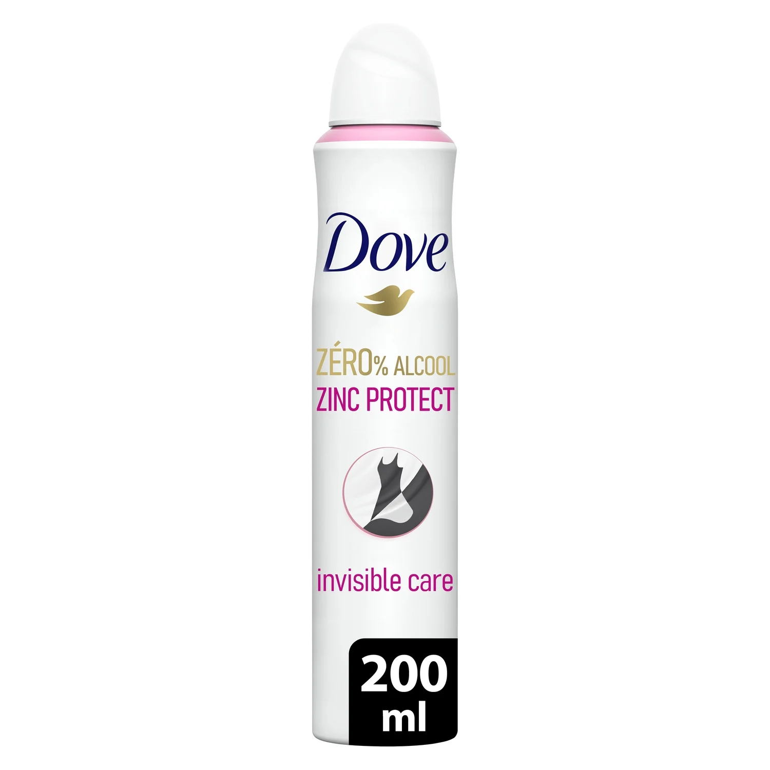 Dove Zero Invisible 200ml