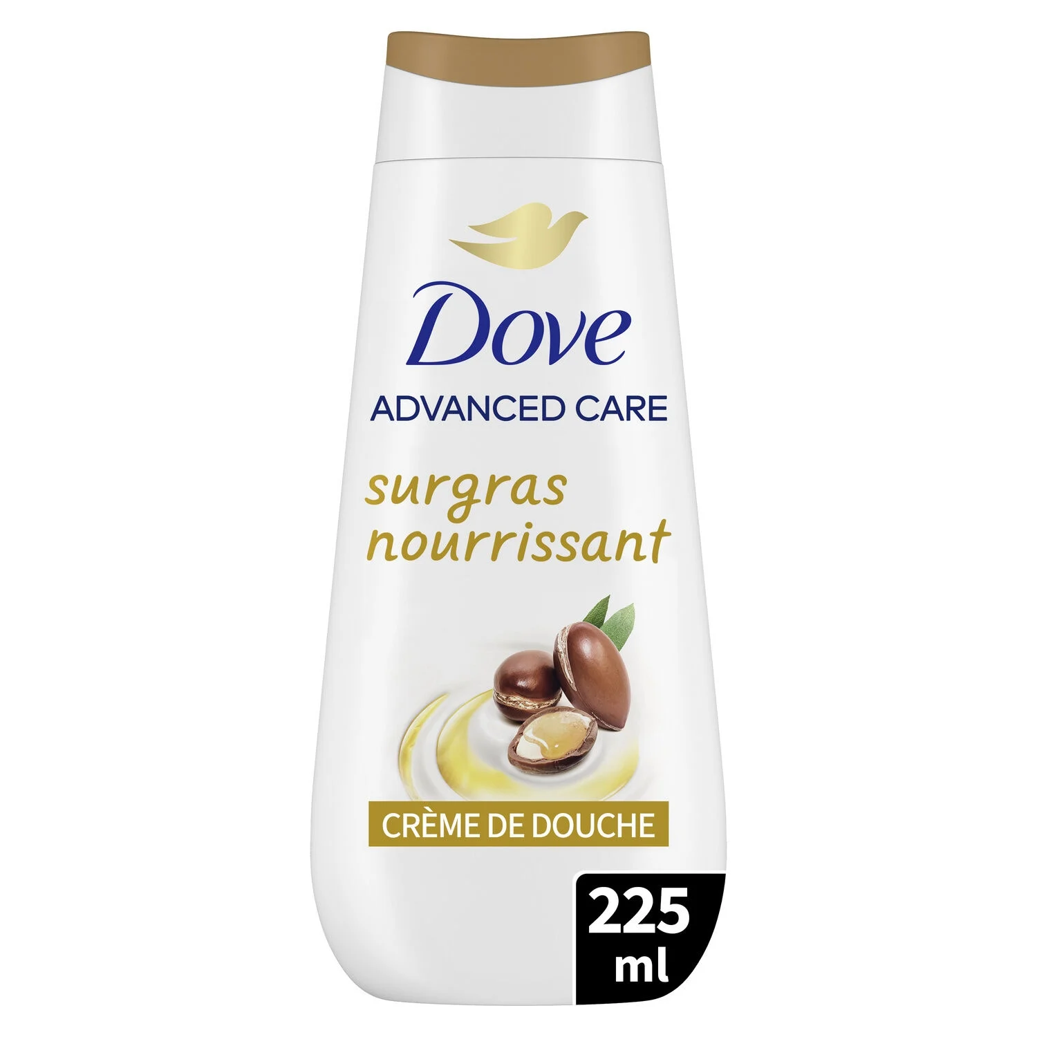 Surgras and Nourishing Shower Cream with Argan Oil 225ml - DOVE