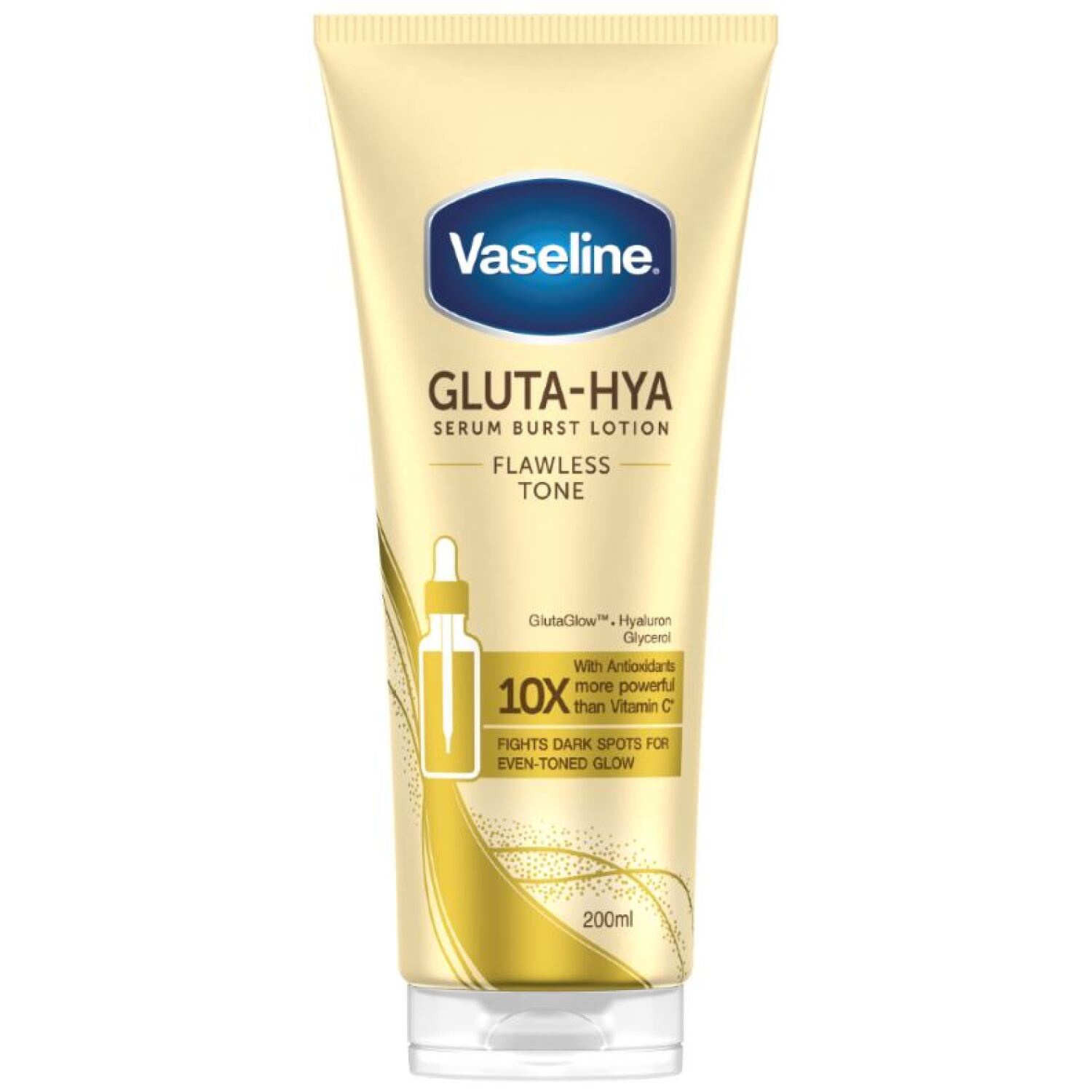 Lotion sérum corps Gluta-Hya Flawless Tone 200 ml - Vaseline