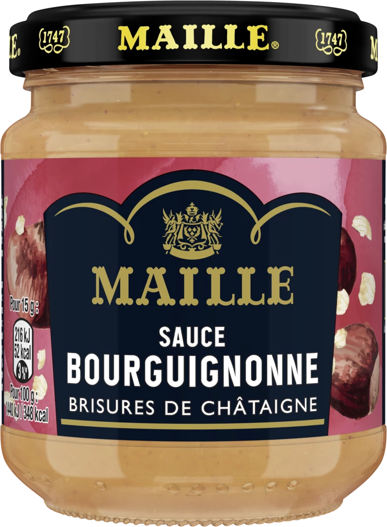 Salsa spezzata di castagne BourguigNonne, 190g -MAILLE