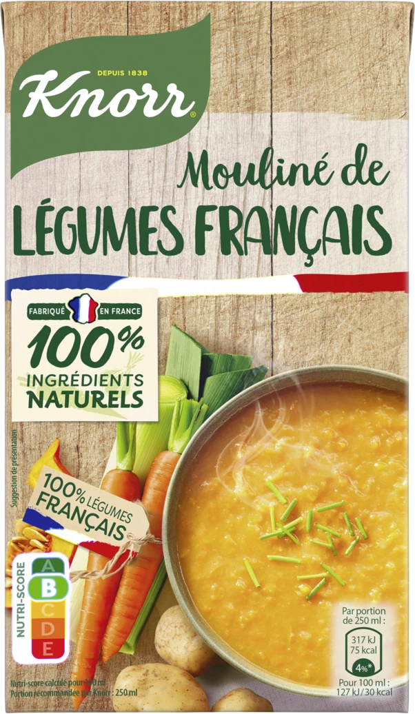 Sopa Líquida De Verduras Mouliné, 1l - KNORR