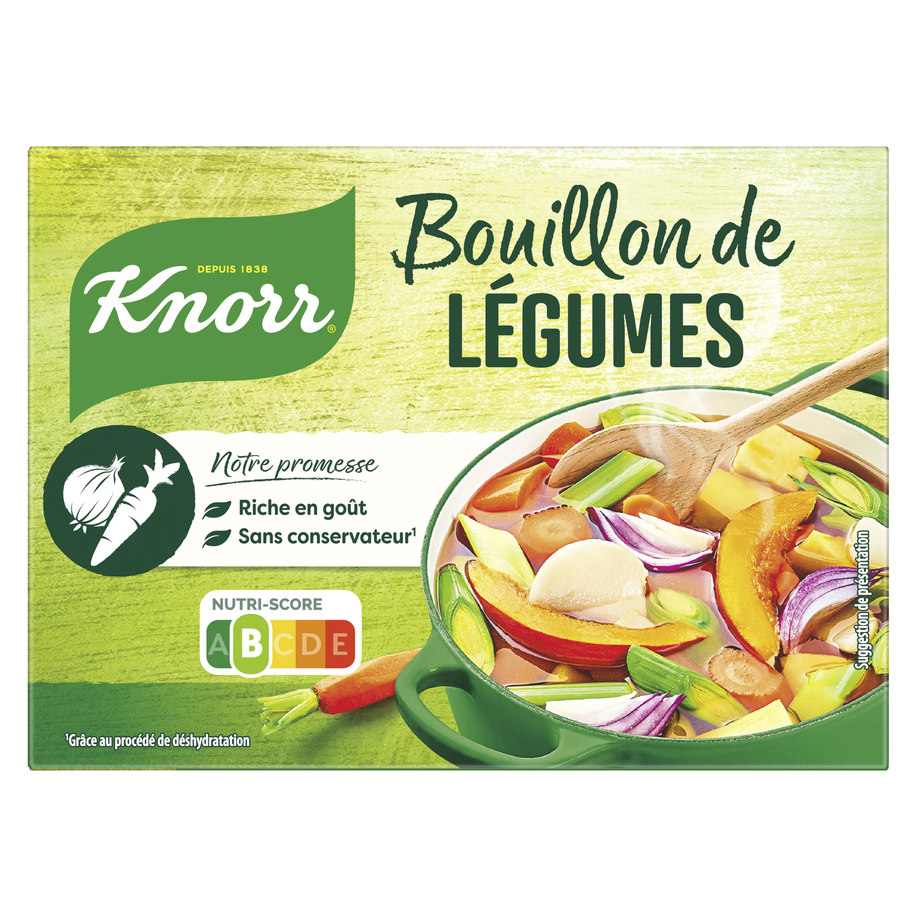 Bouillon Déshydraté aux Légumes, Aromatisé, 15X150g -  KNORR