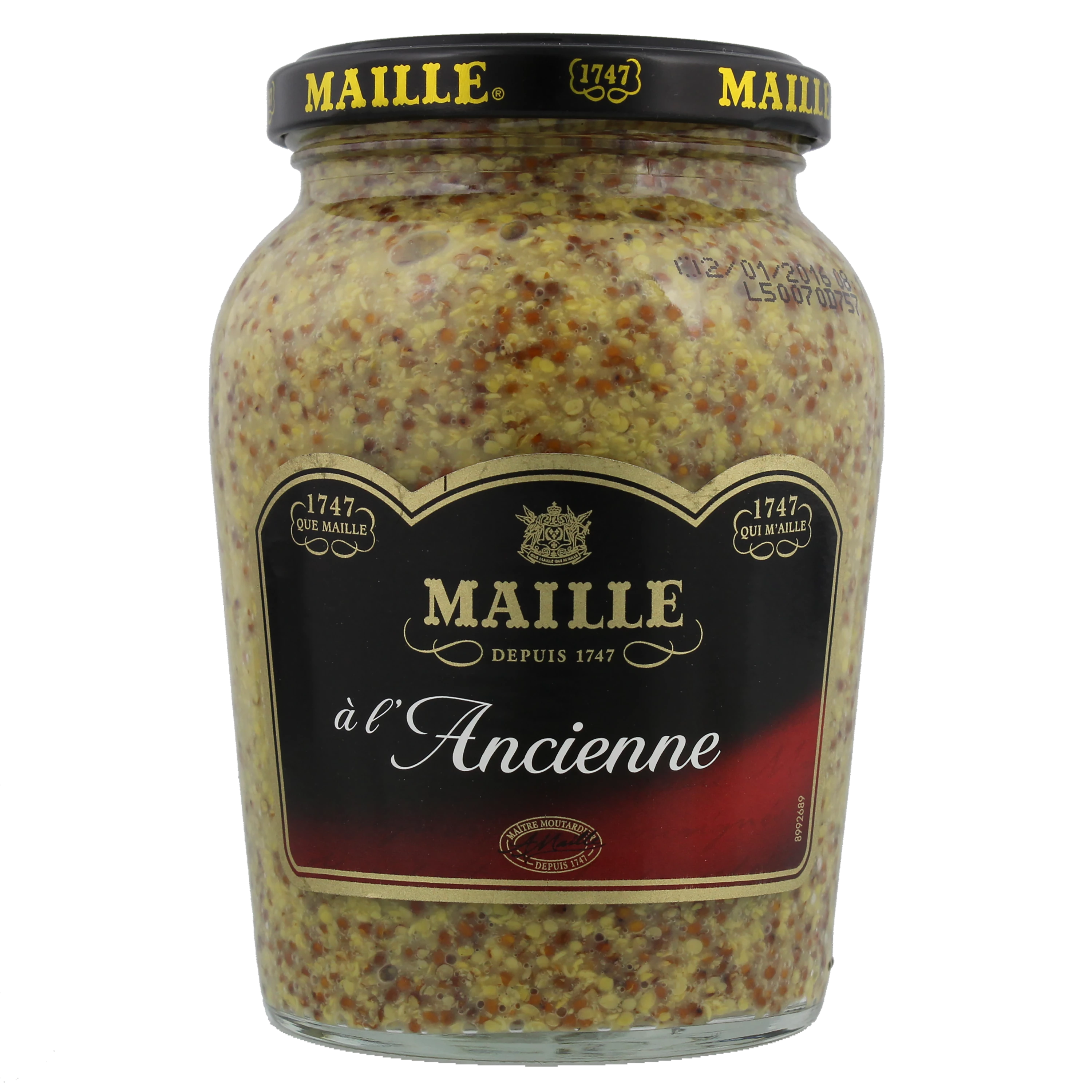 Горчица Старомодная, 360г -  MAILLE