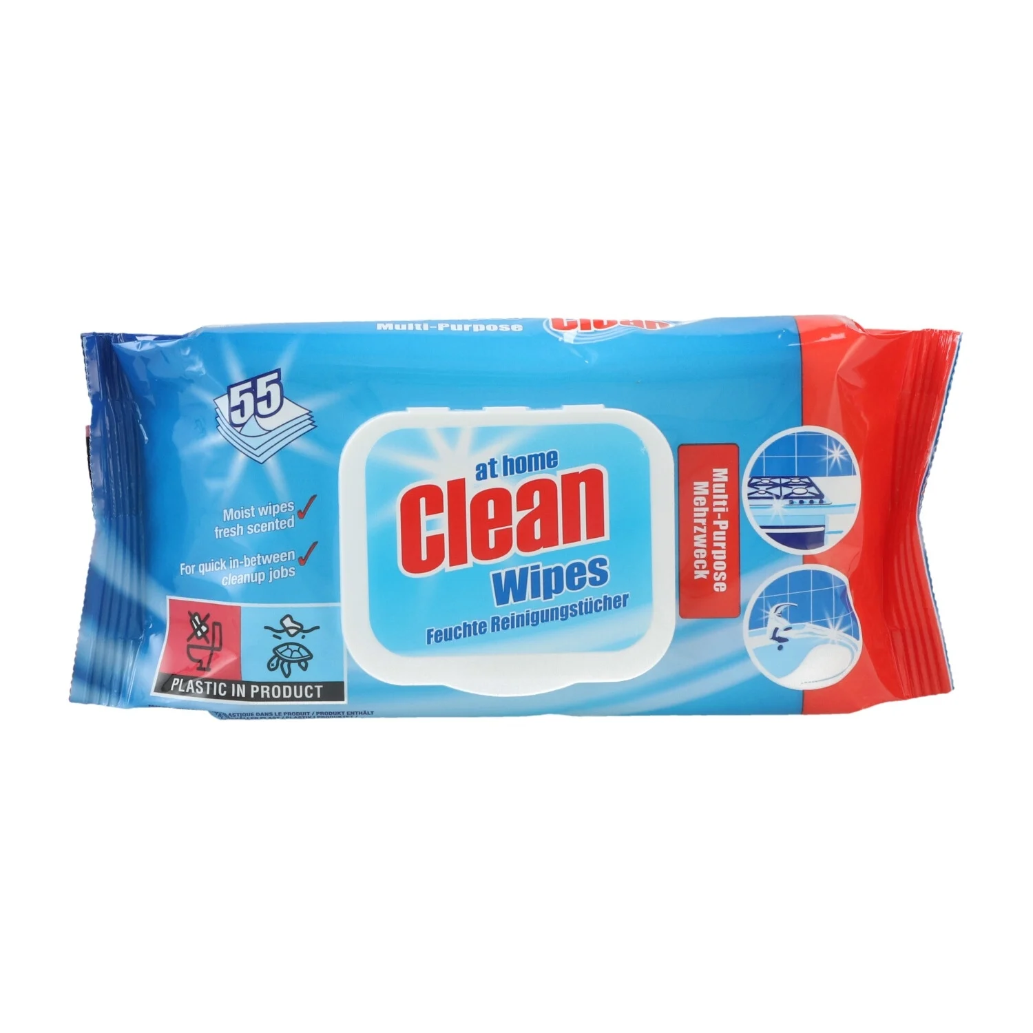 Multi-surface wipes X55