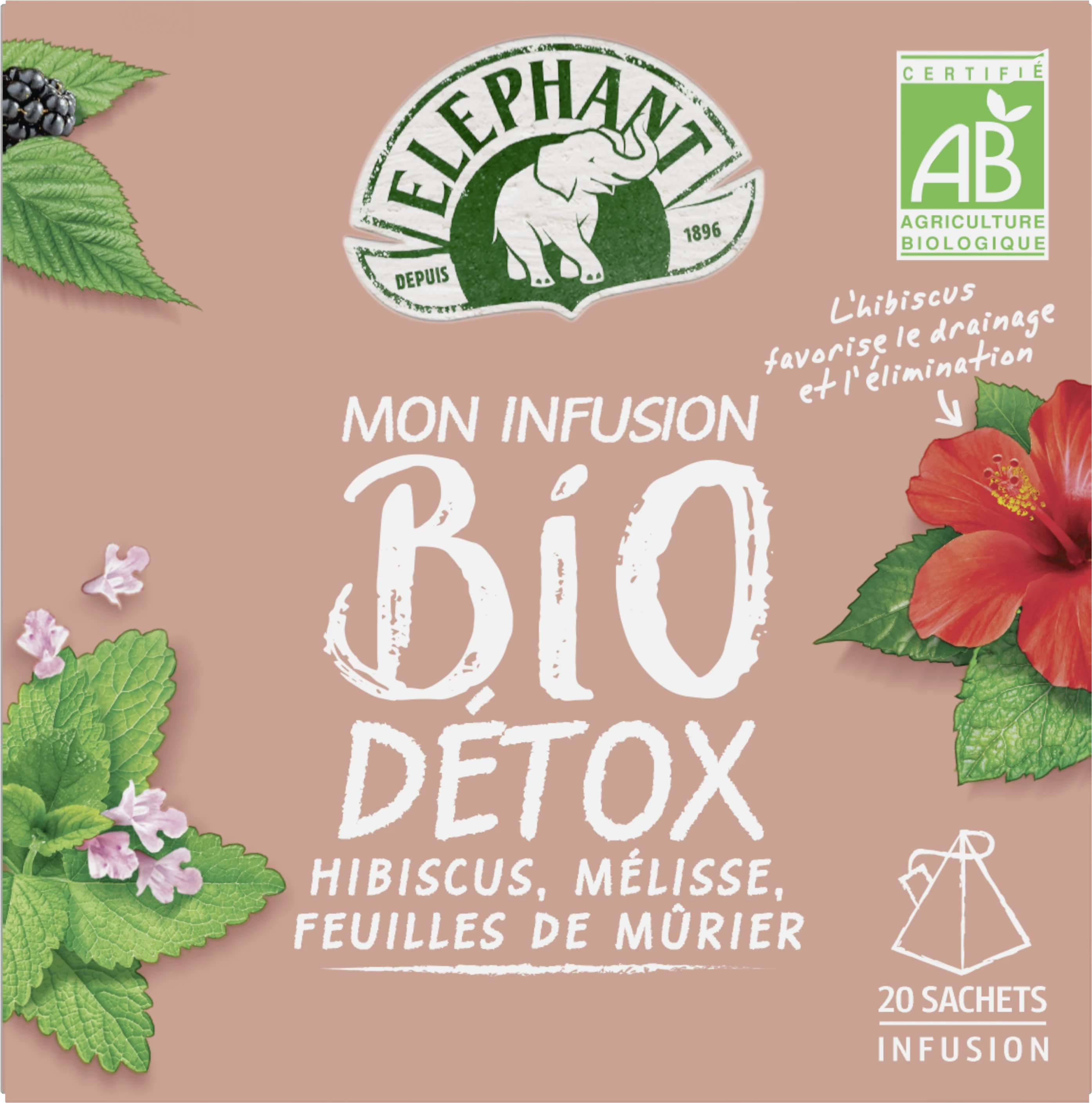 Elefante Bio Detox 20p 34g