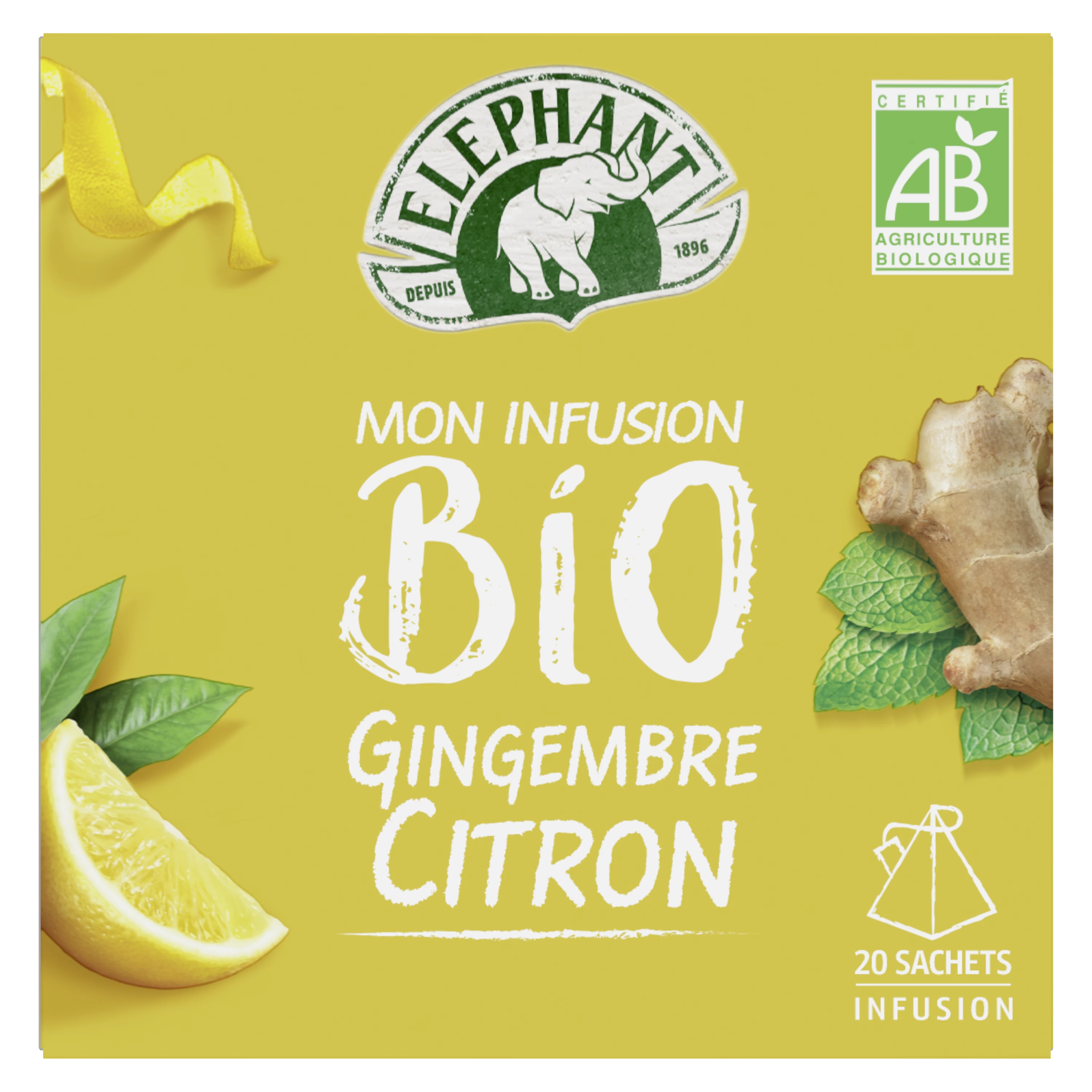 Elephant Bio Ging Citron 20p 3
