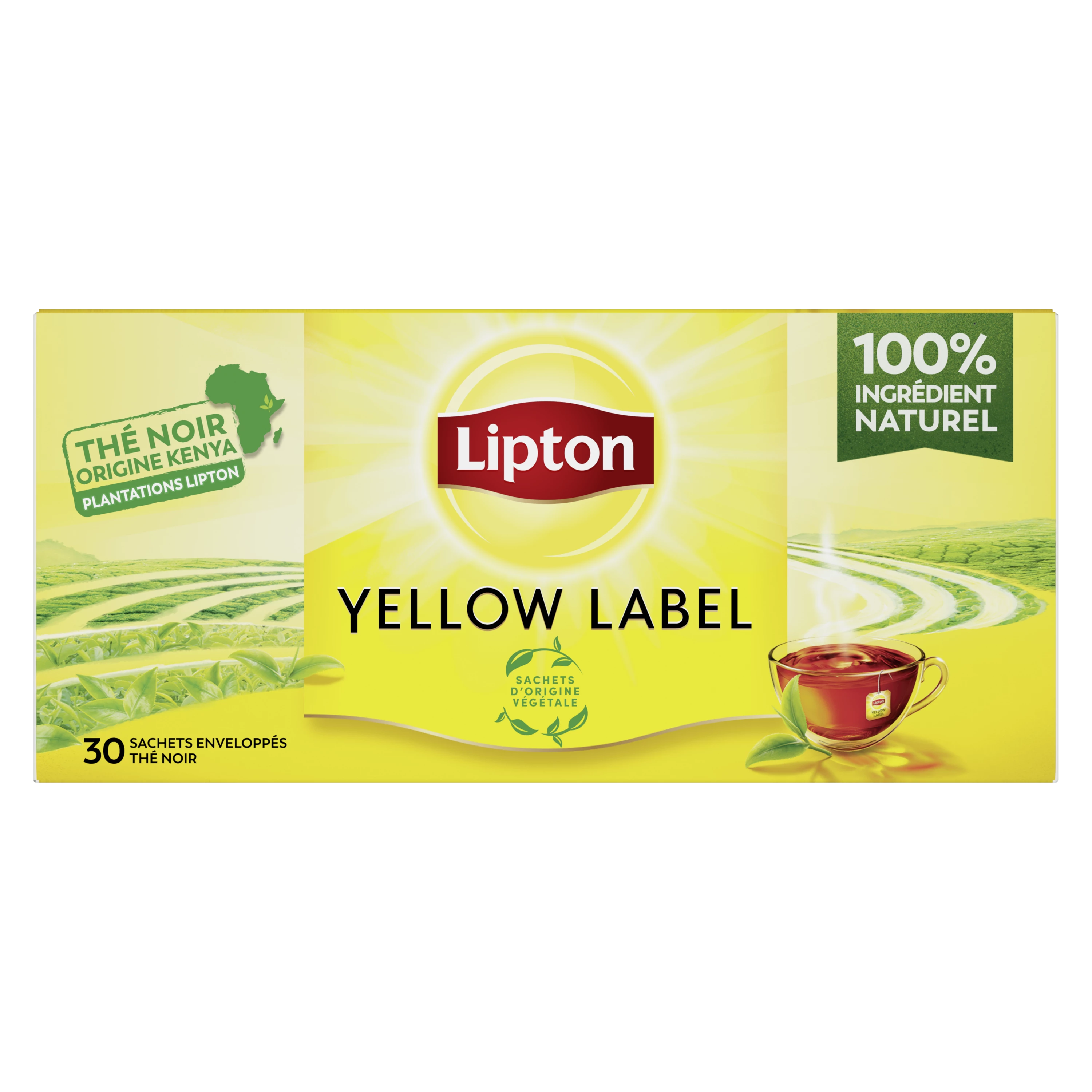 Вино Thé Yellow Label 30s Кения 60г - LIPTON