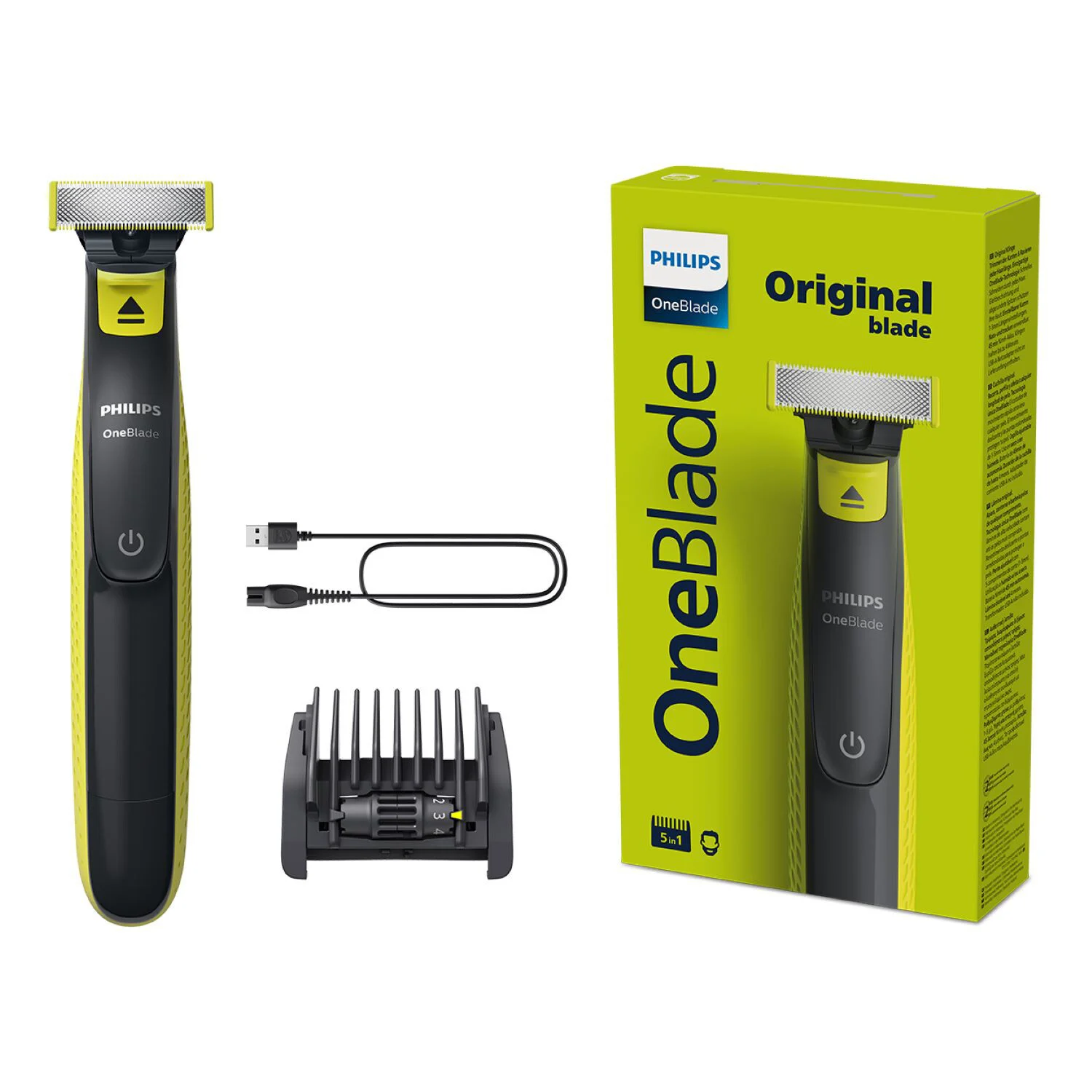 Razor eléctrico QP2724/20 Oneblade original - Philips