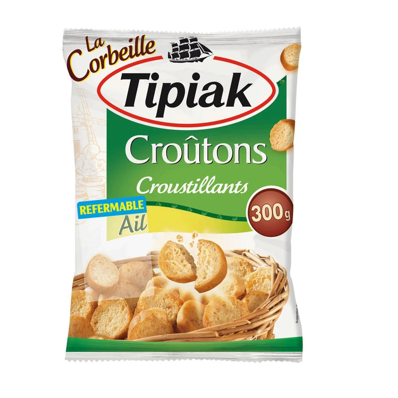 Croutons Ail Tipiak 300g