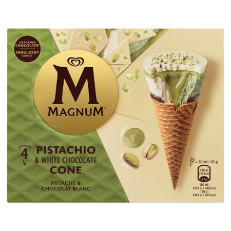 260g Magnum Cone Pistache X4
