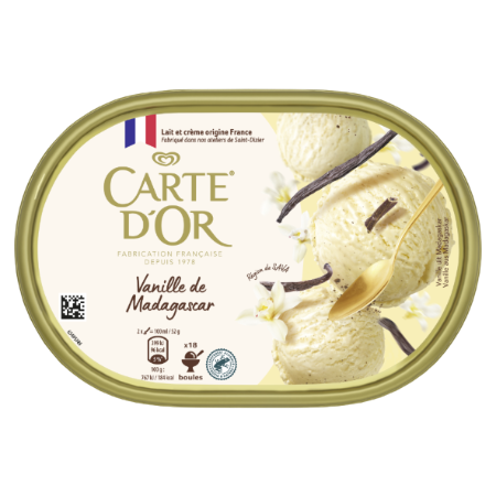 472g Glace Vanill Madagasc Cdo