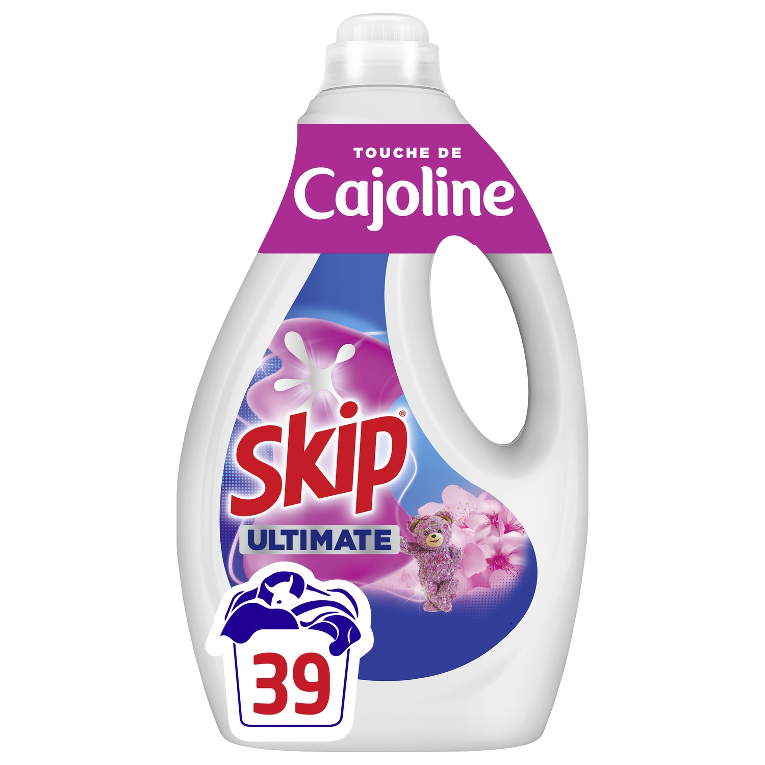 Lessive liquide Ultimate touche de Cajoline 39 lavages - SKIP