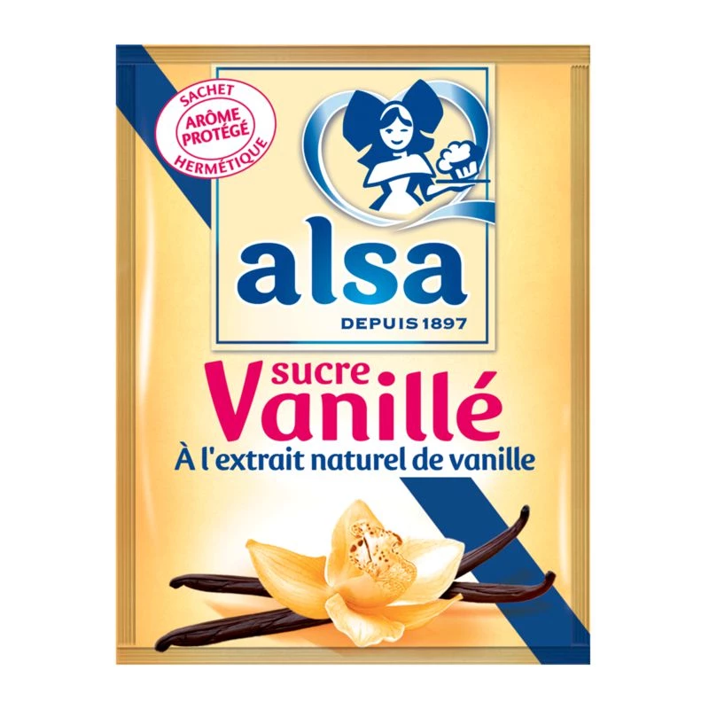 Vanilla sugar 12x7.5g - ALSA