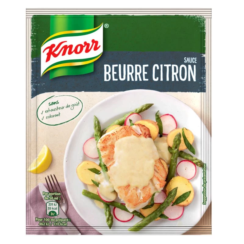 Molho de manteiga/limão 42g - KNORR