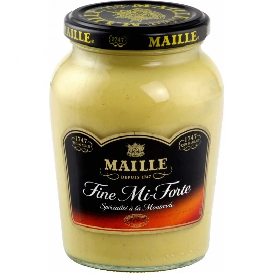 Moutarde Fine Mi-Forte, 355g - MAILLE