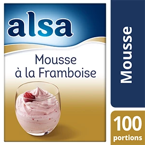 Alsa Mousse à La Framboise 860g 100 Portions