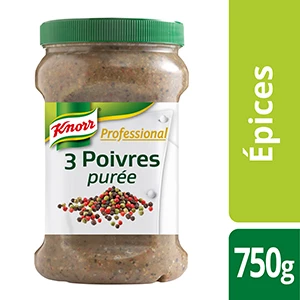 Knorr Professional Purée De 3 Poivres 750g