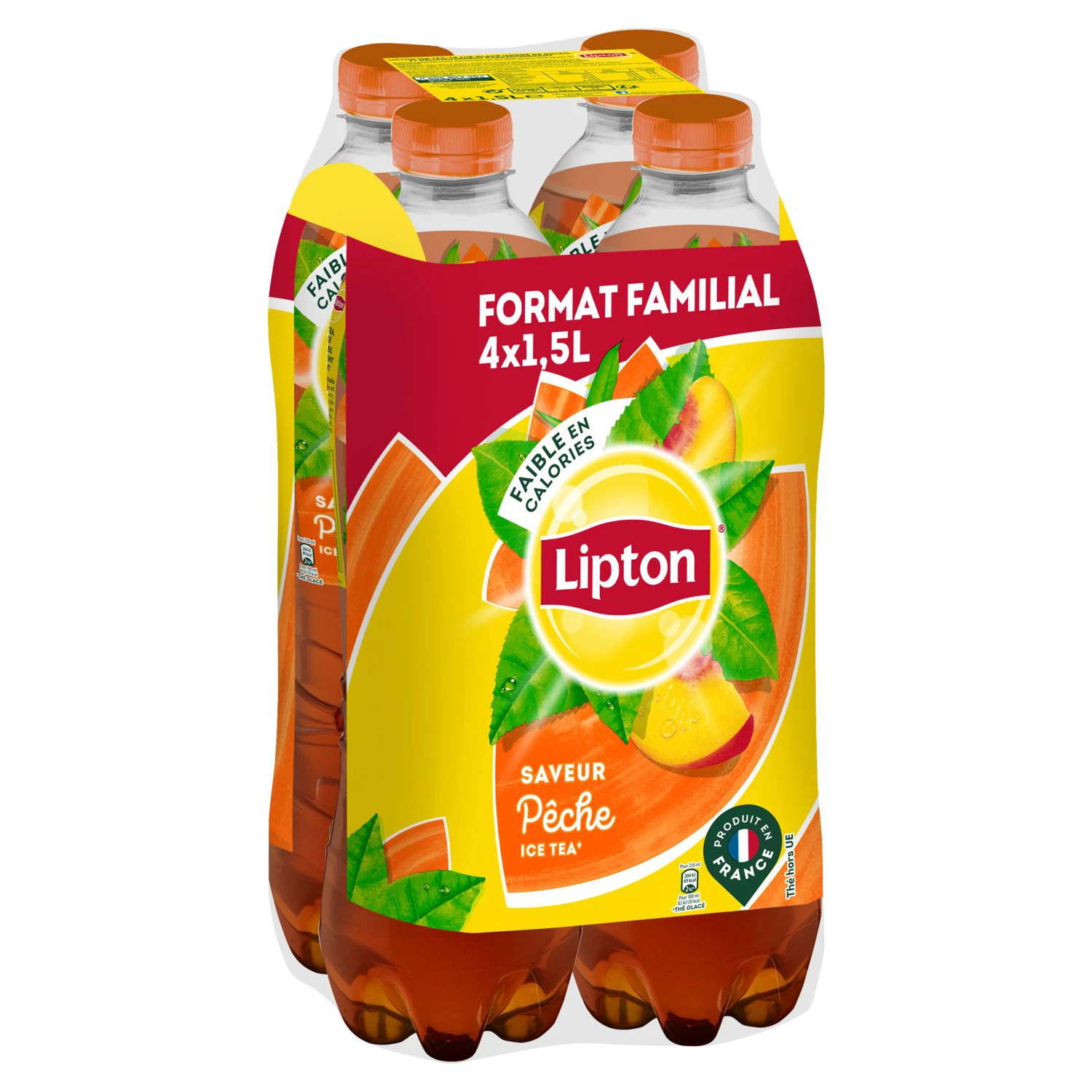 Lipt Ice Tea Pech4x1l5 Pet