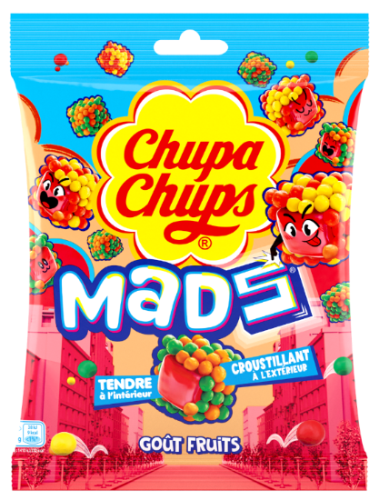 115g Chupa Chups Mads Fruits