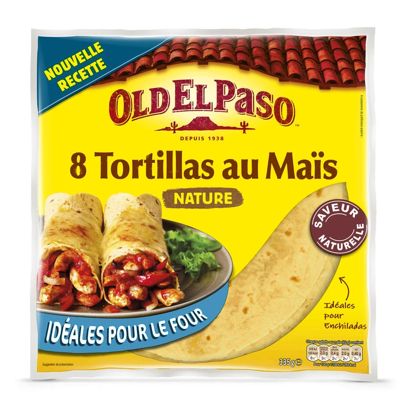 Tortillas De Maíz Sencillas 335g - Ode El Paso