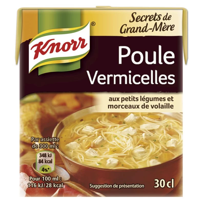 Soupe Poule Vermicelles, 30cl - KNORR