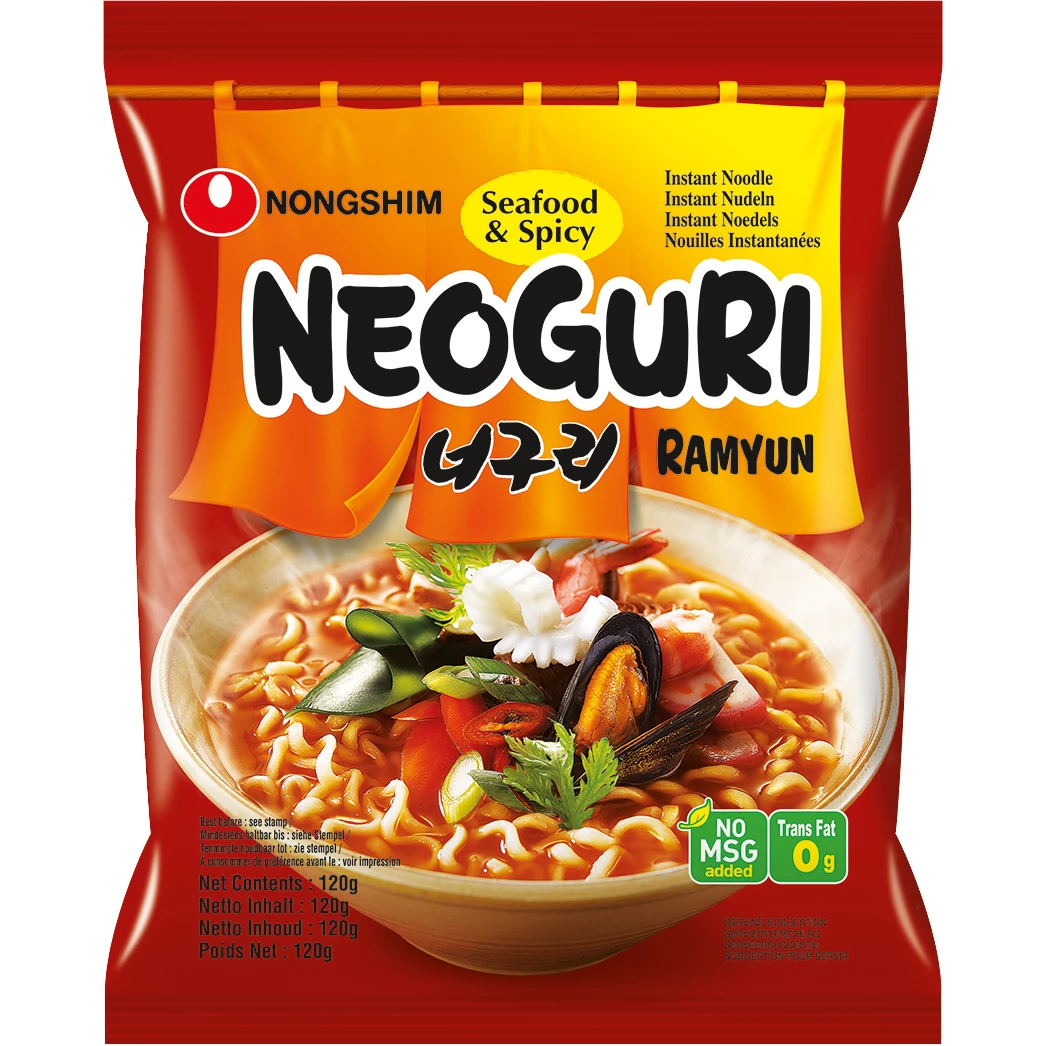 Nouilles Instantanee Neoguri Epicees 20 X 120 Gr - Nongshim
