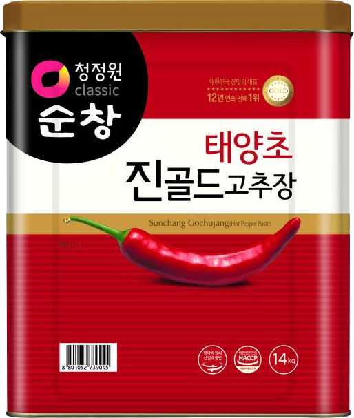 Pâtes Épicées Poivrons Rouge Gochujang 1 X 14 Kg - Chung Jung One