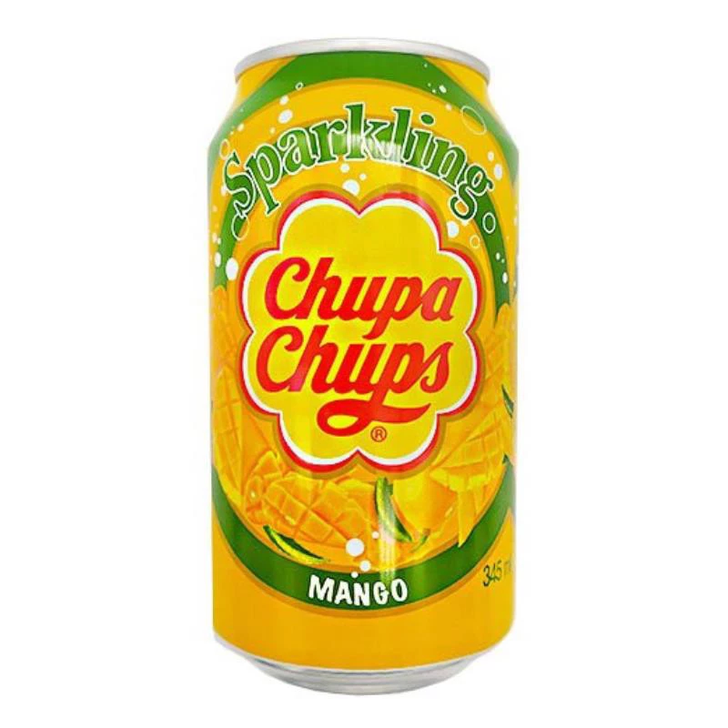 Безалкогольный напиток со вкусом манго, 345 мл x24 - CHUPA CHUPS
