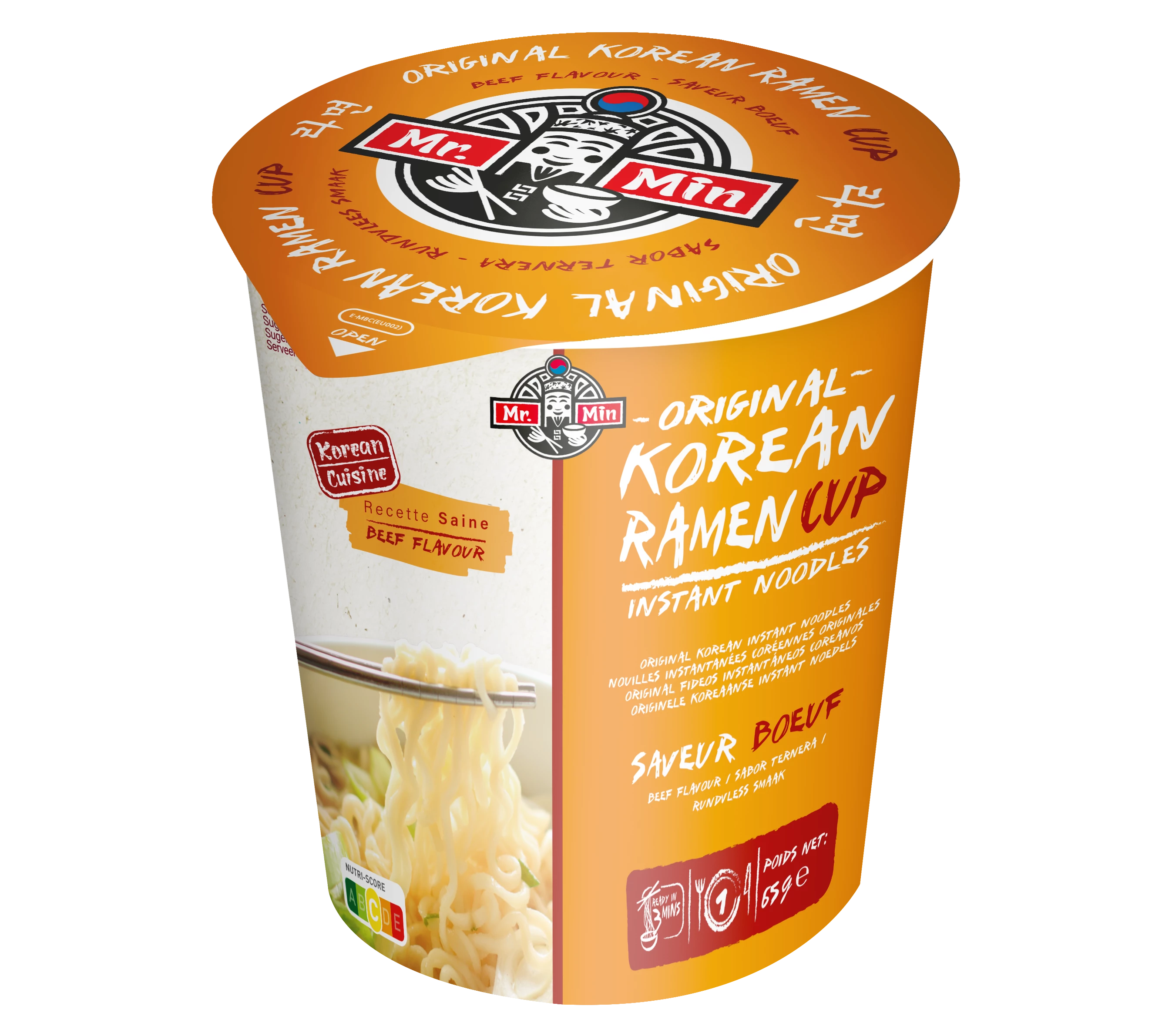 Лапша Meal Noodles 65g B Uf - MR MIN