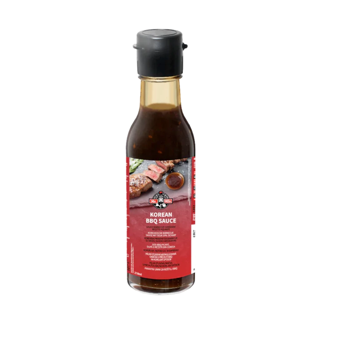 Sauce Korean Bbq Spicy 218ml - MR MIN