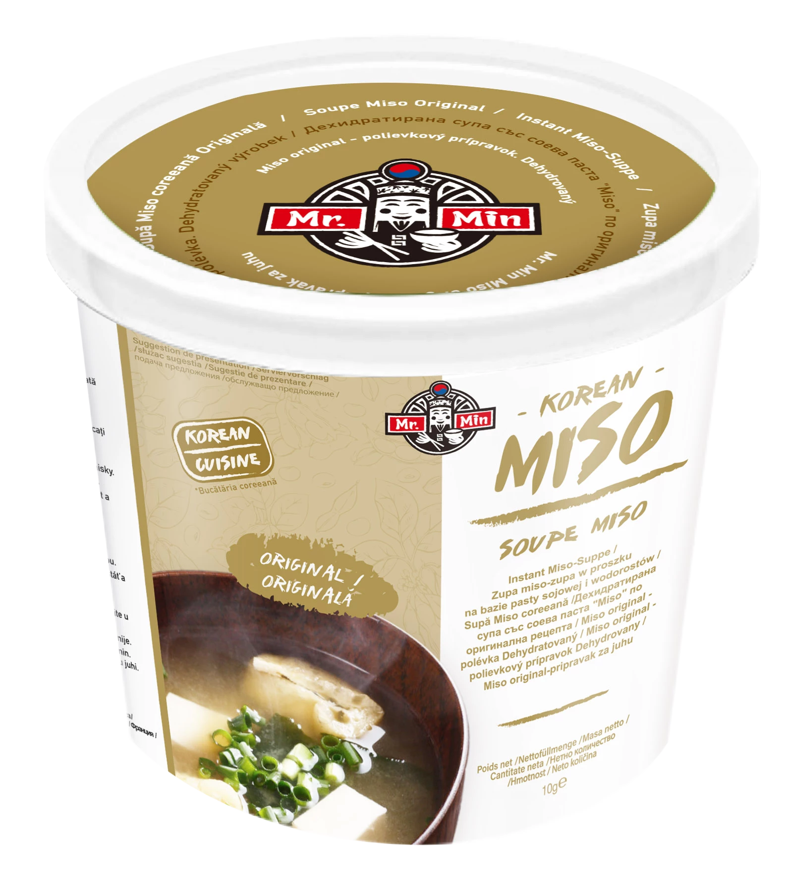 Sopa Miso Cup 10g Original - MR MIN