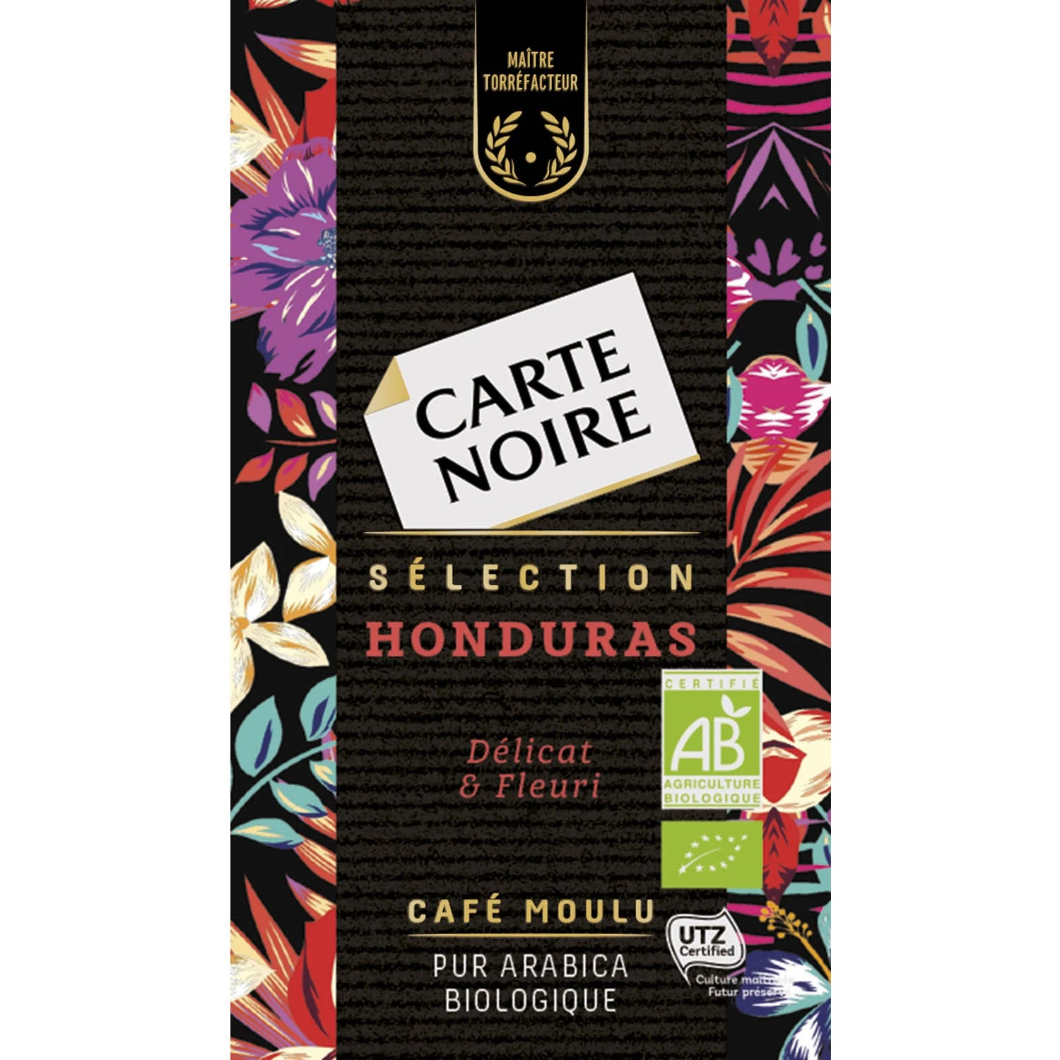 Органический кофе Honduras Selection молотый 250г. - CARTE NOIR