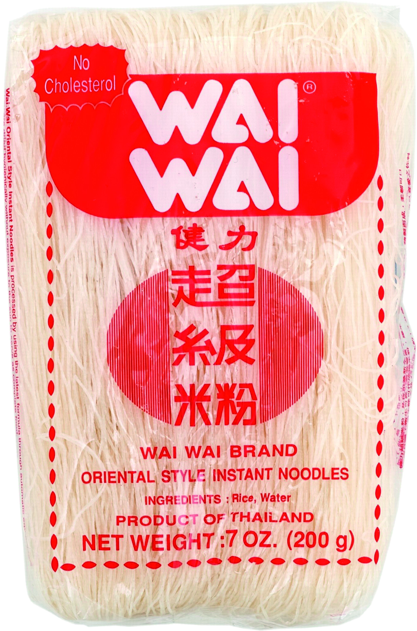 Rice Vermicelli 40 X 200 Gr - Wai Wai Thailand