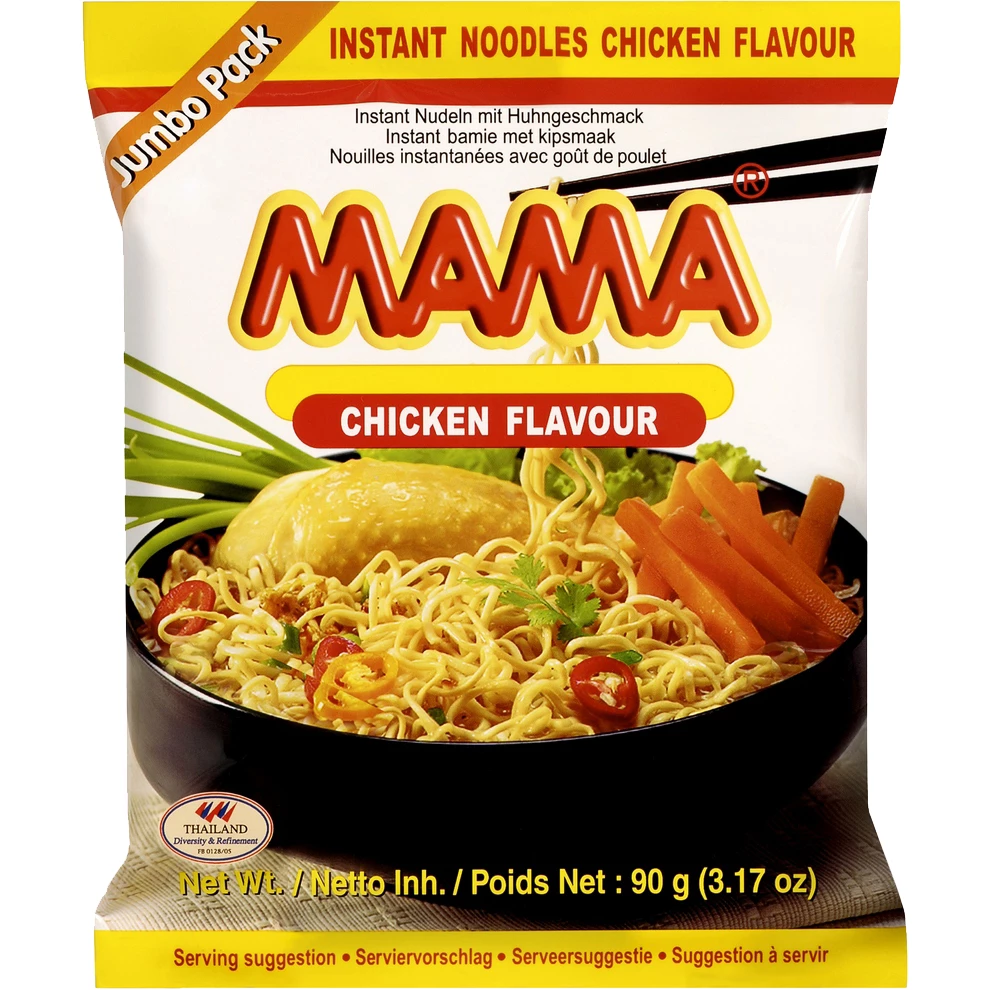 Instant Chicken Noodles 20 X 90 Gr - Mama