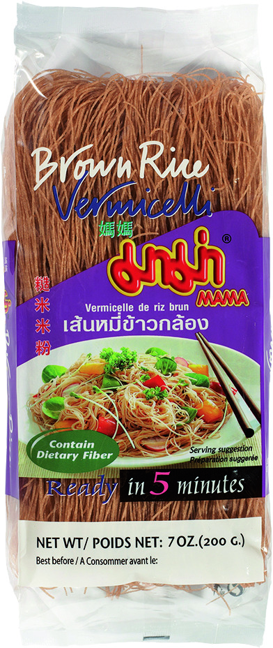 Wholegrain Rice Vermicelli 40 X 200 Gr - Mama