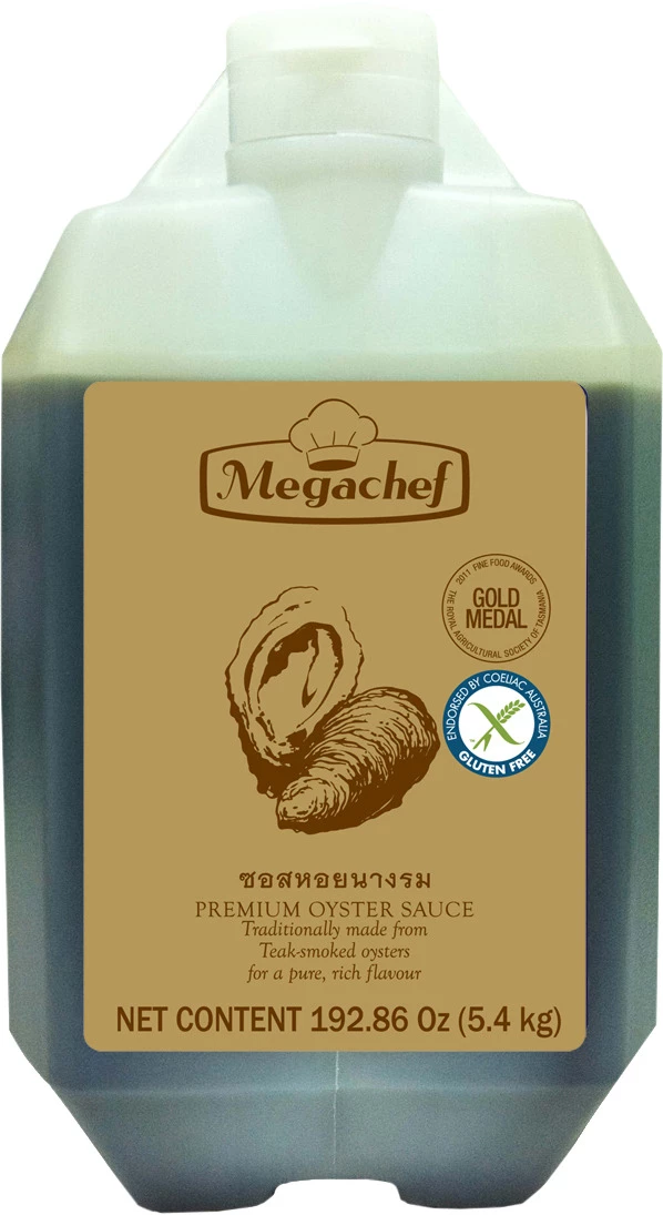 Glutenfreie Austernsauce 3 x 5,4 kg - Megachef