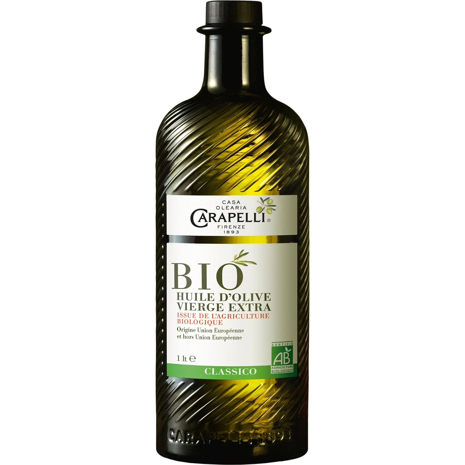 Huile d'Olive Vierge Extra Bio 1l - CARAPELLI