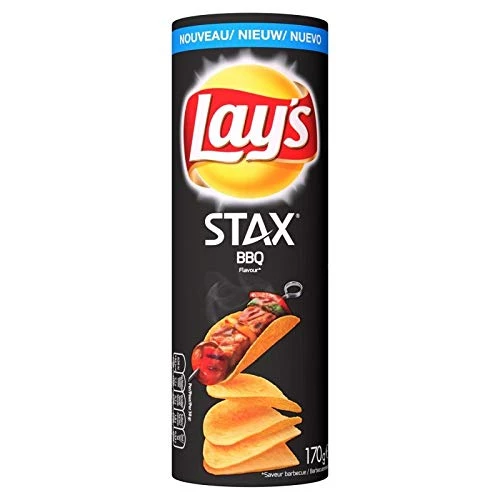 Chips goût stax BBQ 170g - LAY'S