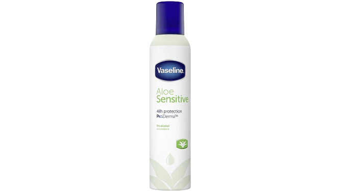 Aloe Sensitive Deodorant Spray 250 Ml - Vaseline