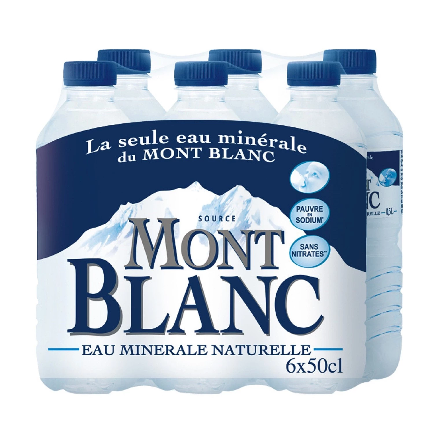 Eau Mont Blanc 6x50cl